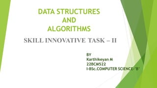 .DATA STRUCTURES | PPT