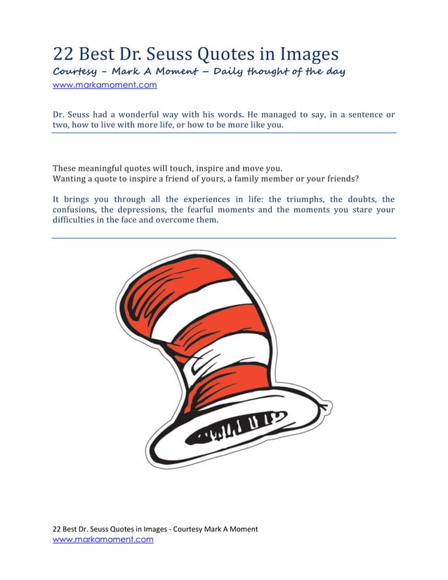 22 Best Dr Seuss Quotes pdf 22-best-dr-seuss-quotes-pdf