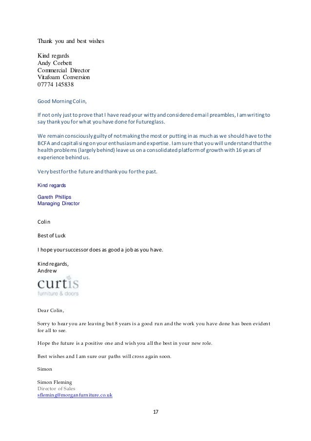 Colin Watson Letters Colin Watson Letters