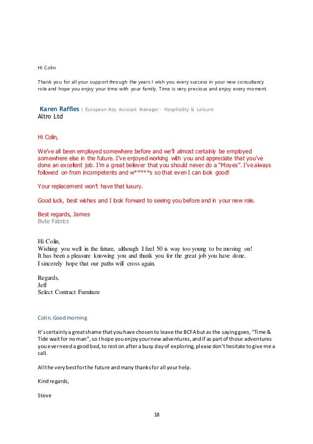Colin Watson Letters Colin Watson Letters