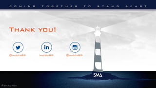 #smactsa
 