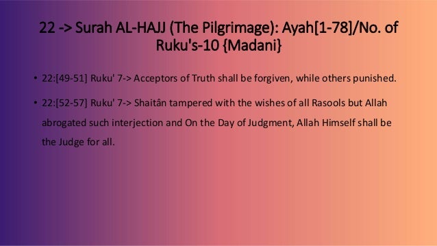 Surah Hajj Ayat 78 Surah Hajj Ayat 78