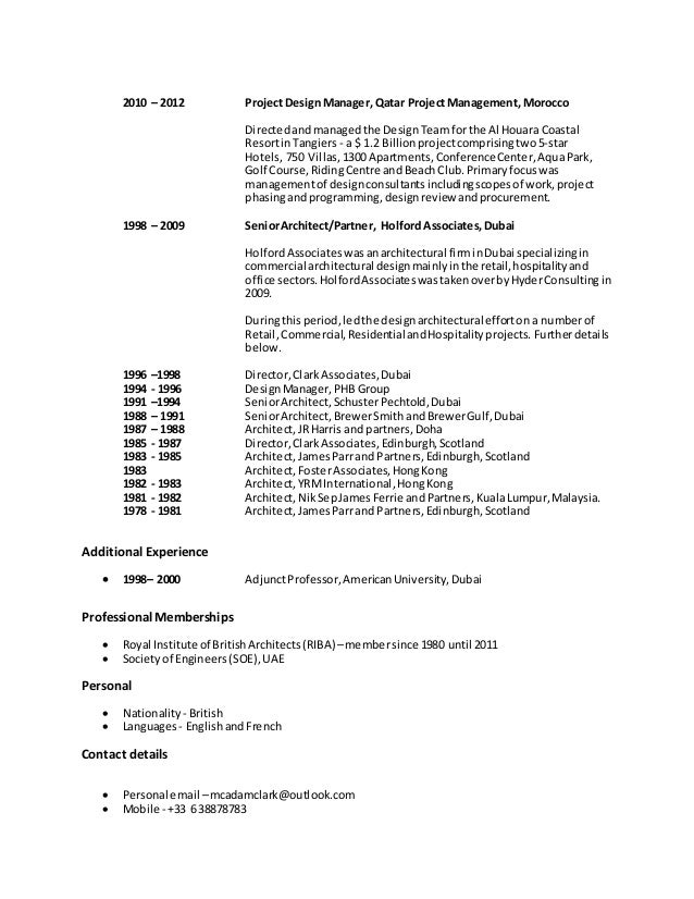 Curriculum vitae mc picture