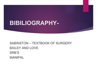 Mechanism of torso trauma - surgery | PPTX