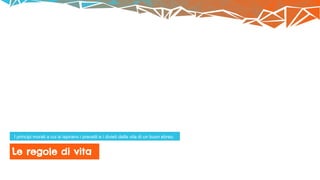 Le regole di vita
I principi morali a cui si ispirano i precetti e i divieti della vita di un buon ebreo.
 