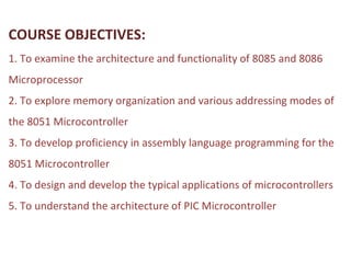 22EC502-Unit-1.pdf- FUNDAMENTALS OF MICROPROCESSOR | PDF