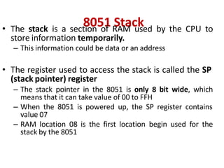 22EC502-Unit-2- INTRODUCTIONT OF 8051 MICROCONTROLLER | PDF