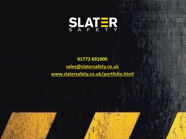WELCOME TO SLATER SAFETY Presentation PPT welcome-to-slater-safety-presentation-ppt