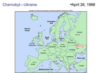 Chernobyl—Ukraine April 26, 1986 