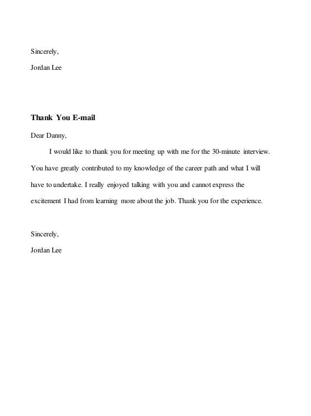 thank you card for interviews