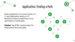 22 Graph Traversals Slides for Data structures and algorithms | PDF
