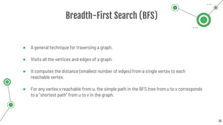 22 Graph Traversals Slides for Data structures and algorithms | PDF