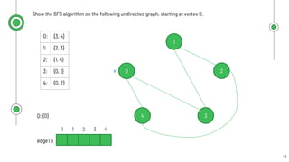 22 Graph Traversals Slides for Data structures and algorithms | PDF