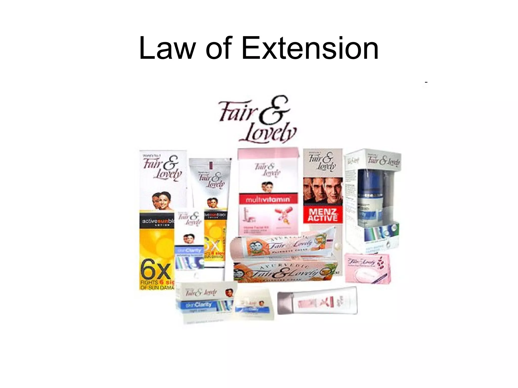 Law of Extension 