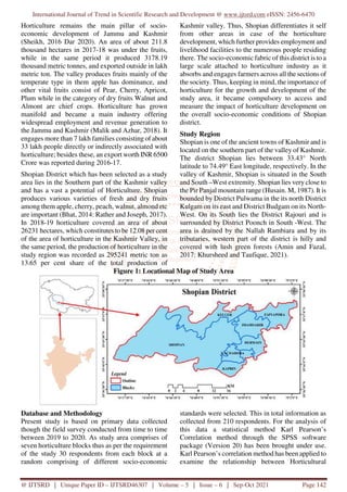 Impact Assessment of Horticulture Development on Socio Economic ...
