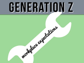 workplace expectations
generation z
 