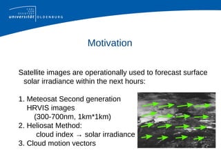 Short-Term Forecasting of Surface Solar Irradiance Based on Meteosat ...