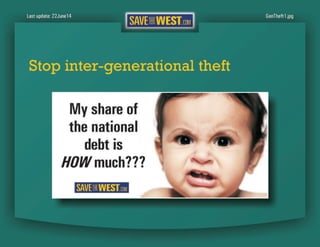 SaveTheWest’s Economic recommendations