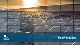 © Copyright 2015, First Solar, Inc.
 