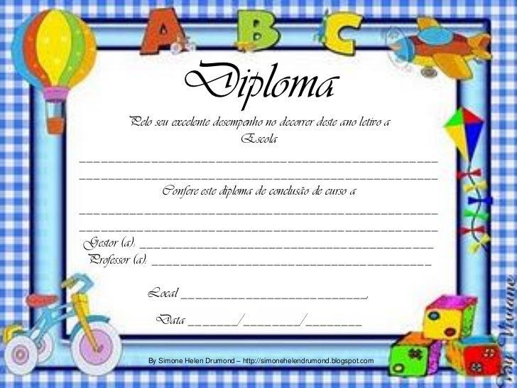 molduras para diploma infantil