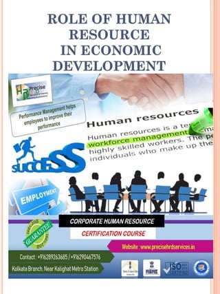 Roles of human resources management to economic growth in developing countries