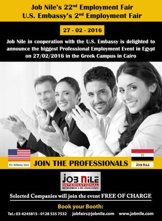 Job Nile's 22nd employment Fair