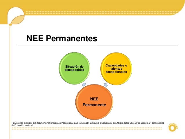 Cuã¡Les Son Las Necesidades Educativas Especiales Permanentes - slingo