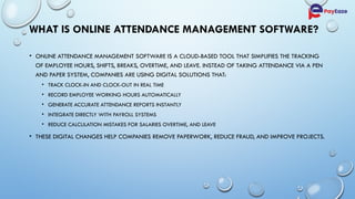 Streamline Workforce Efficiency with Online Attendance Management ...