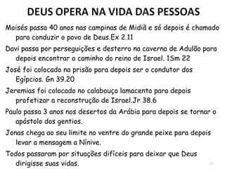 20
Capital do império assírio, a 450 Km da Babilônia.
Naum 2.9 Cidade dos ladrões; seus moradores invadiam e
roubavam outras cidades para enriquecer.
Gn 10.11 Nínive foi edificada por Ninrode.
3.3 Levavam-se 3 dias para cruzar a cidade: 75 a 100 Km.
4.11 Era populosa, mais de 120 mil habitantes.
Seus muros tinham +/- 30 metros de altura.
Dentro havia hortas, jardins e pasto para muito gado.
 