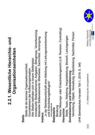 2.2. Organisation 2020