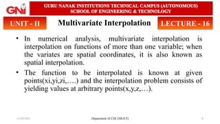 22PCOAM16 Unit 2 Session 16 Interpolations and Basic Functions.pptx