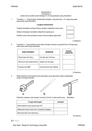 KHB Trial PT3 | PDF
