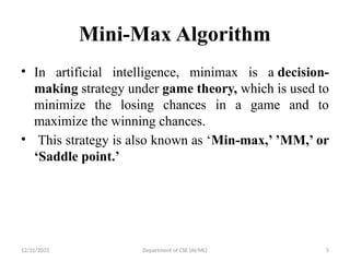 22PEOIT4C Session 11 Min Max Algorithm.pptx