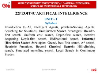 22PEOIT4C Session 6 Greedy Best first search algorithm.pptx