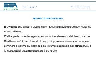 Le misure tecniche, organizzative e procedurali di prevenzione e ...