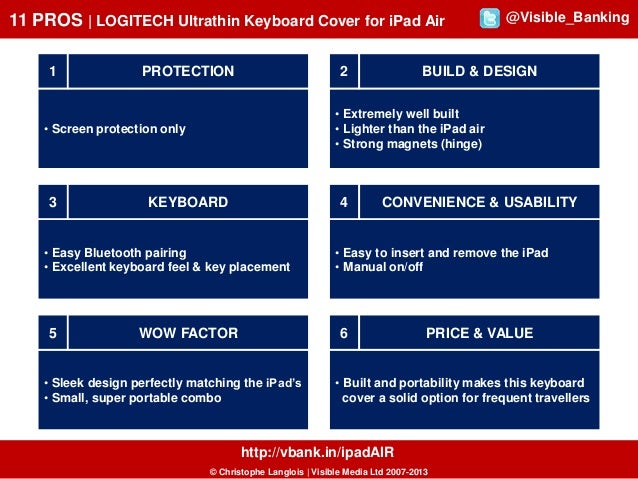22 Pros Cons Logitech Ultrathin Keyboard Cover For Ipad Air Best