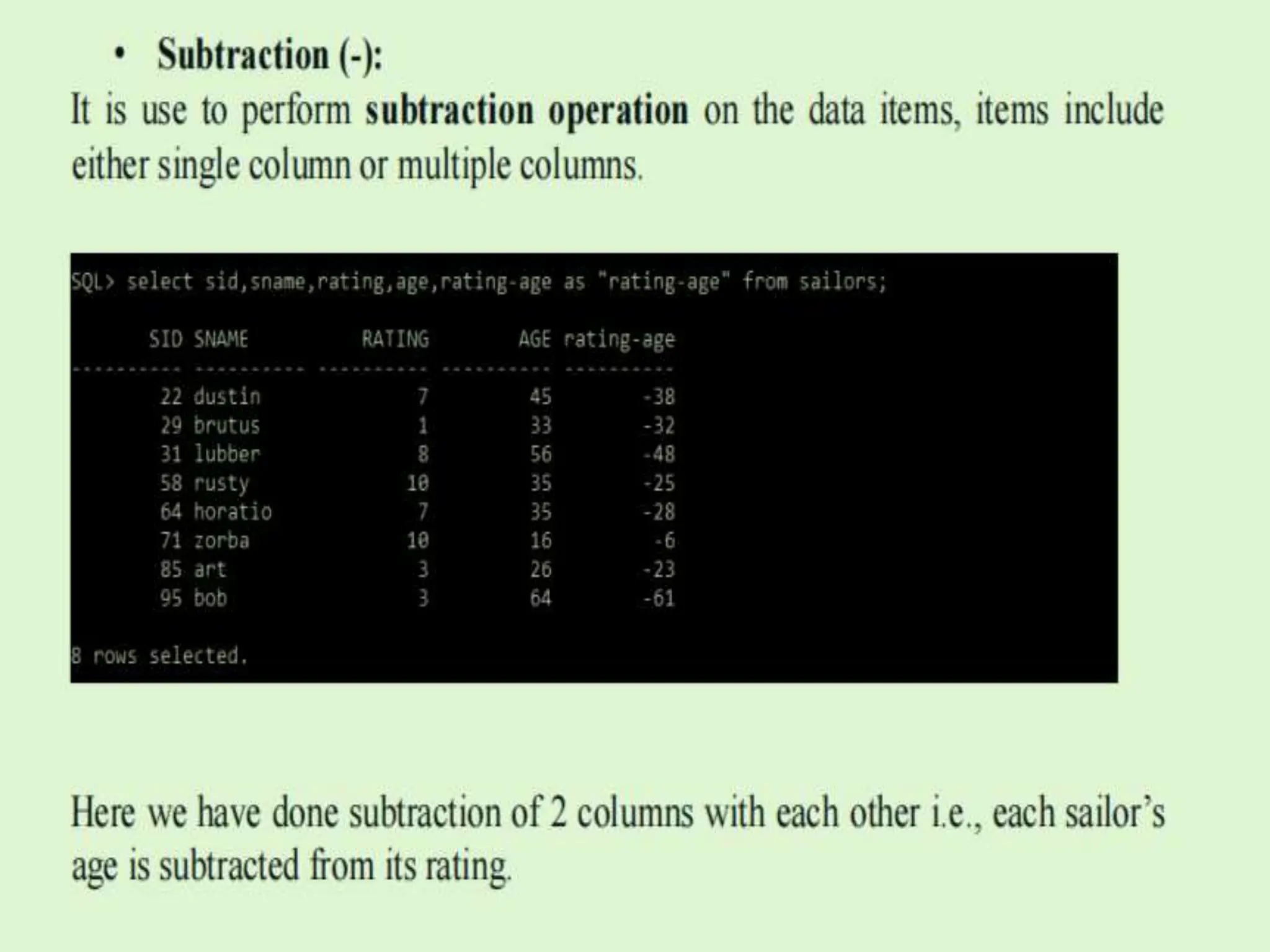 Arithmetic operators | PPT