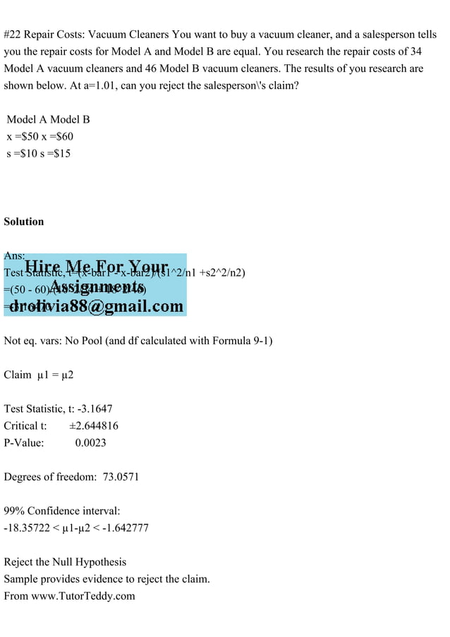 22 Repair Costs Vacuum Cleaners You want to buy a vacuum cleaner, .pdf