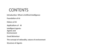 Ai Module Basics sch Artificial intelligence Module 1.pptx