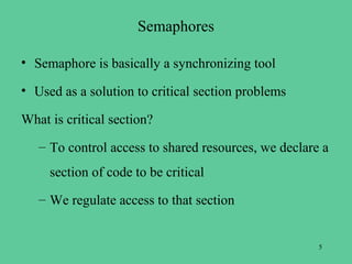 22 semaphores nd proces communi | PPT