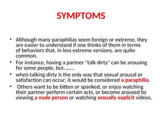 Comprehensive Lecture on Sexual Perversion and Paraphilic Disorders ...