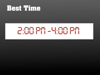 Best Time


  2:00 PM -4:00 PM
 