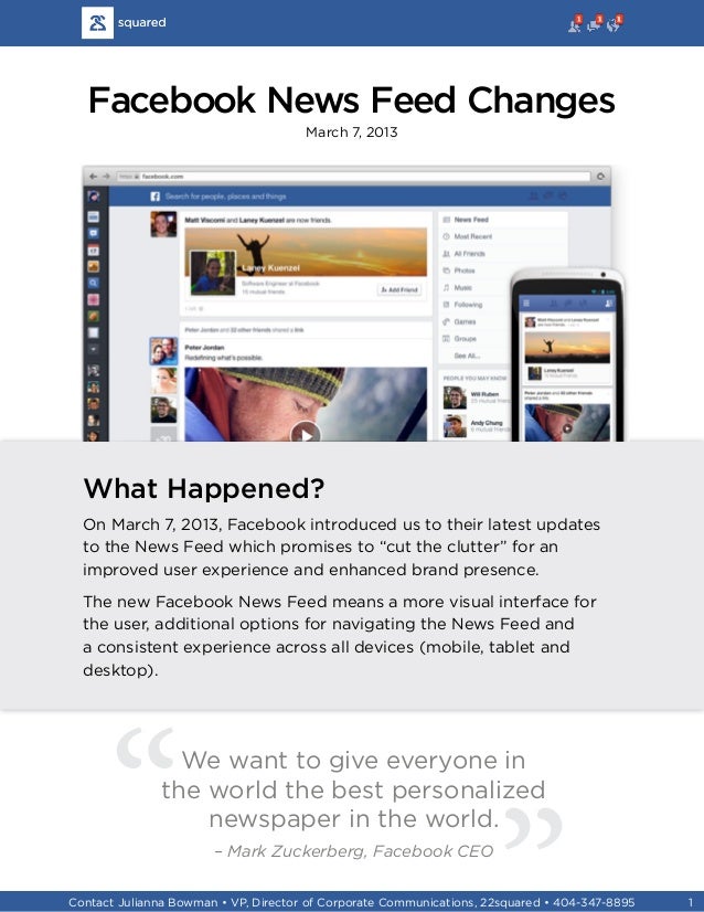 22squared Pov Facebook News Feed Redesign 22squared Pov Facebook News Feed Redesign