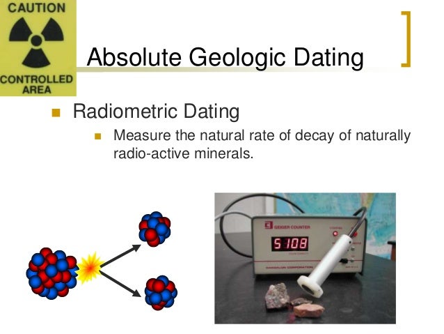 What is the difference between relative dating and radiometric dating?