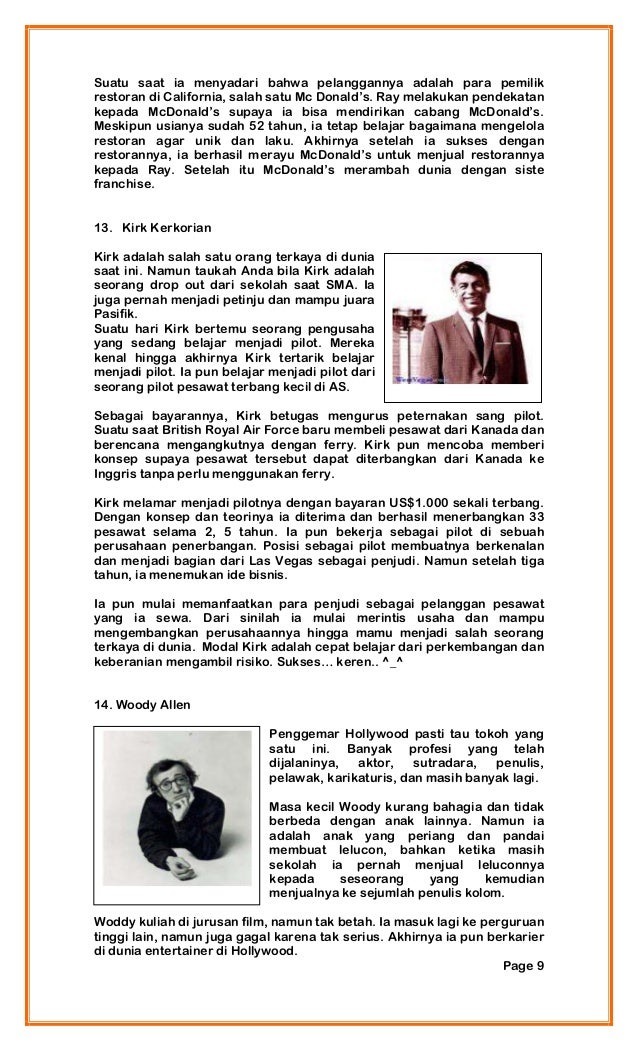 22 Tokoh Otodidak Sejati Yang Mengubah Dunia