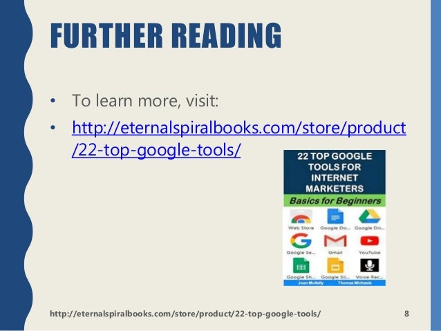 22 Top Google Tools For Internet Marketers