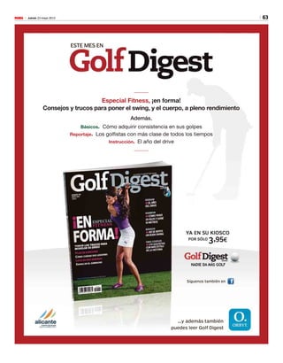 63Jueves 23 mayo 2013M
 