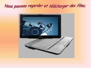 Nous pouvons regarder et télécharger des films.