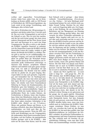 23. LTG-Sitzung am 4. November 2010