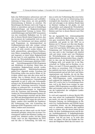 23. LTG-Sitzung am 4. November 2010